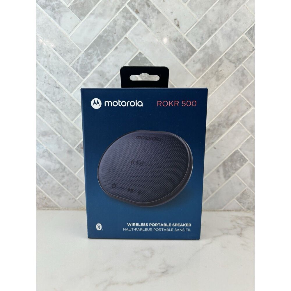 Motorola‎ Wireless Portable Bluetooth Speaker Built-in Charging Pad & Voice Call